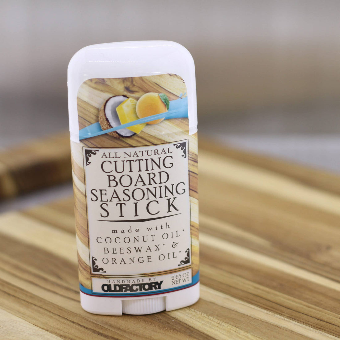 All Natural Cutting Board Seasoning Wax 2.65oz Stick