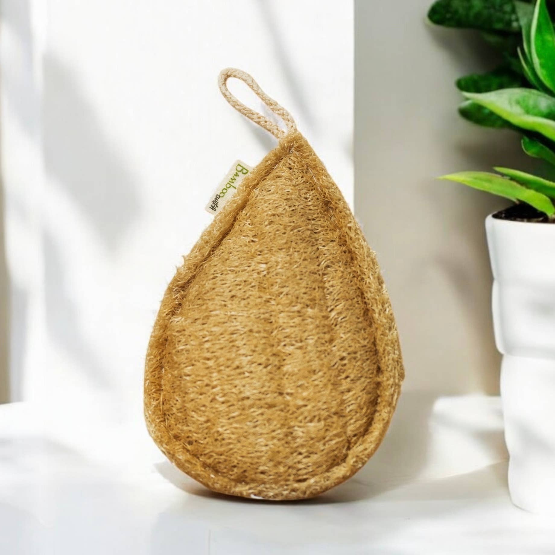 Large Exfoliating Loofah | Teardrop | Wellness Bestseller