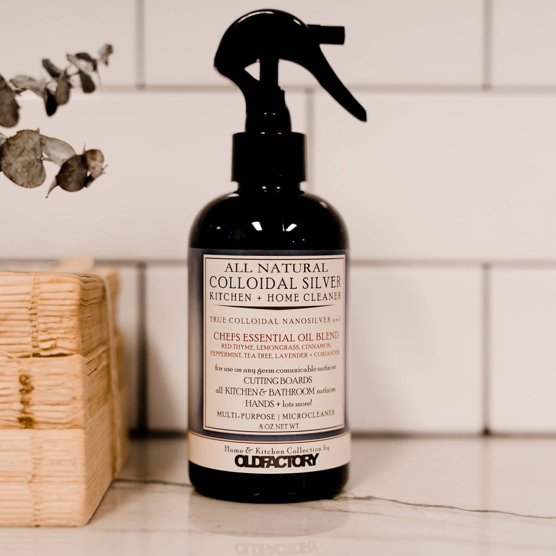 Colloidal Silver Kitchen/Home Spray Cleaner & Topical Spray