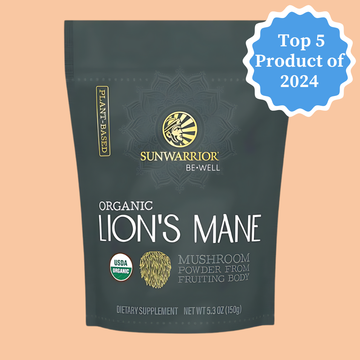 Be Well Organic Lion's Mane Mushroom Powder Drink Mix