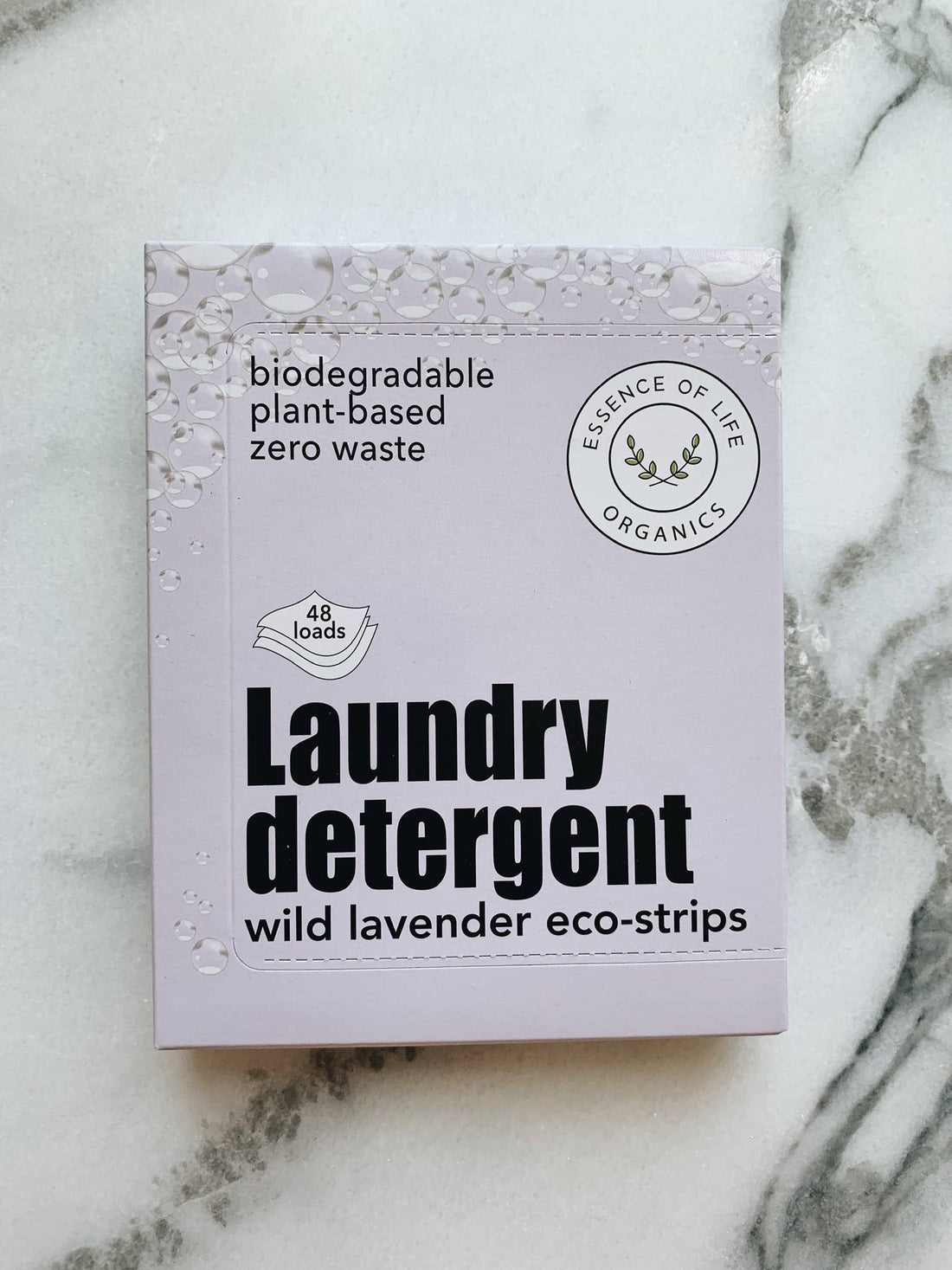 Zero Waste Laundry Detergent Sheets, wild lavender